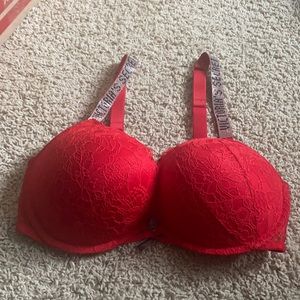 Shine strap bombshell bra Victoria’s Secret 36D